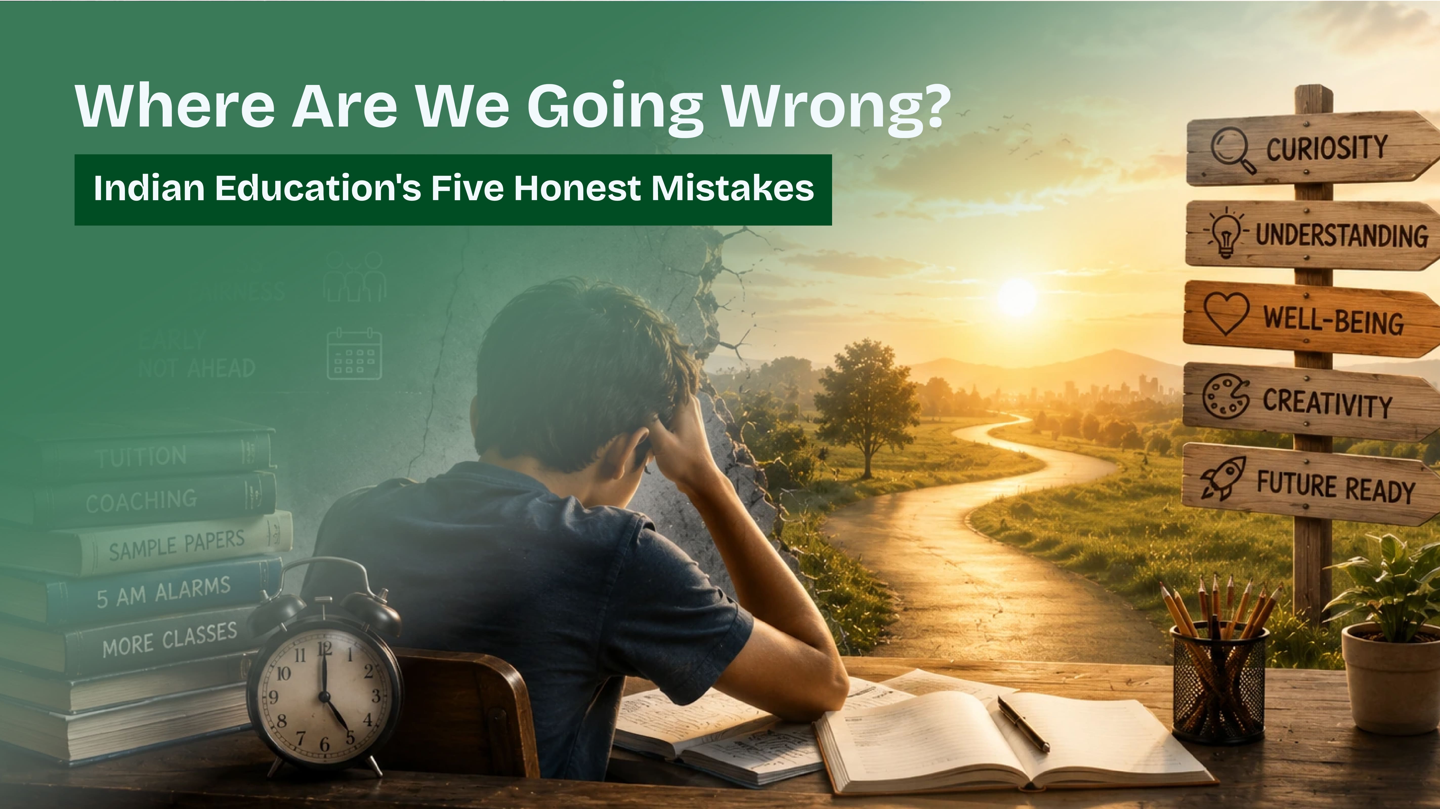Where Are We Going Wrong? Indian Education's Five Honest Mistakes