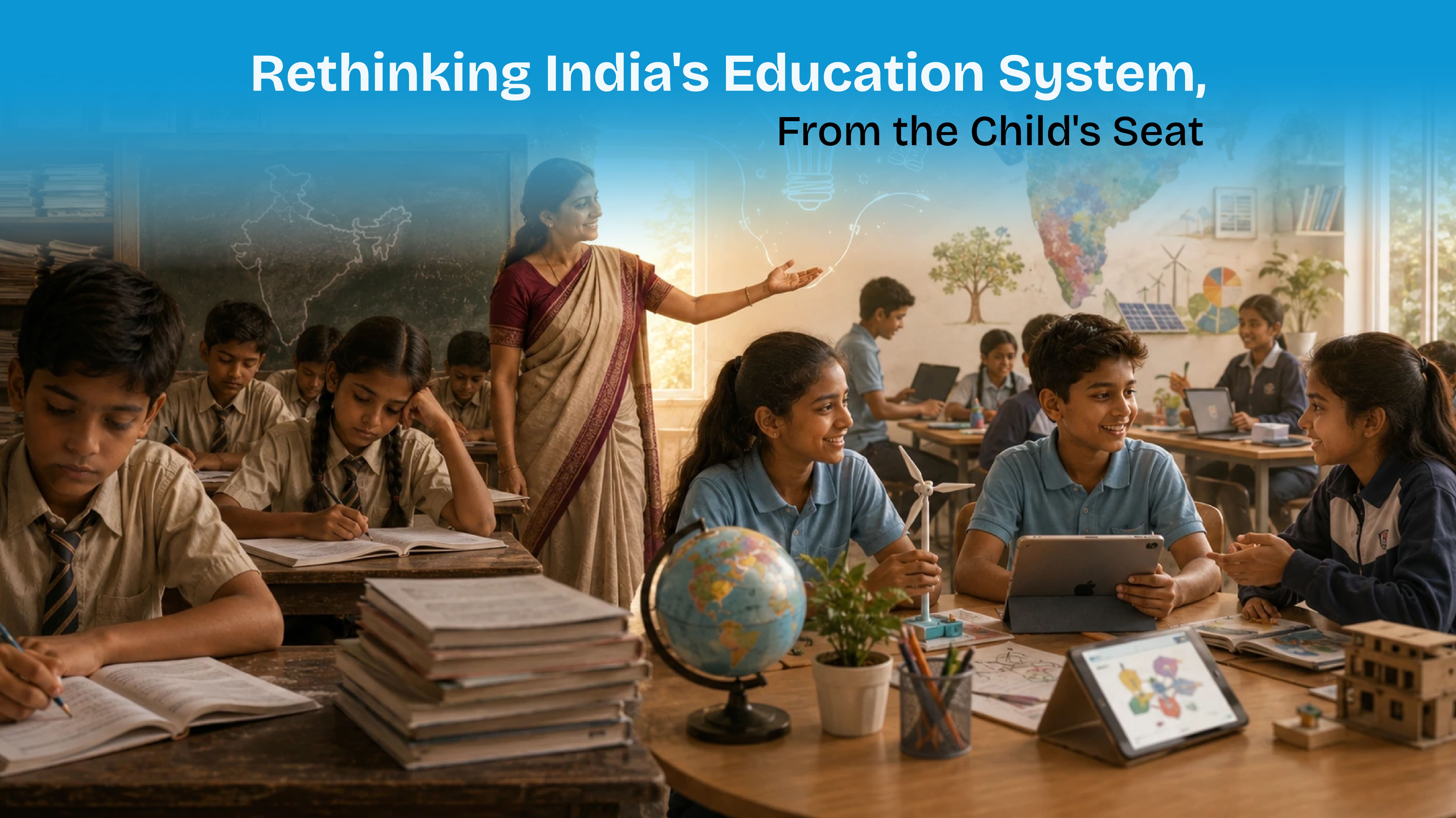 Rethinking India's Education System, From the Child's Seat